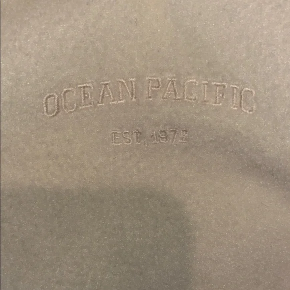 Ocean Pacific Fleece Pullover XL Quarter Zip Cream Sweater - Picture 2 of 4